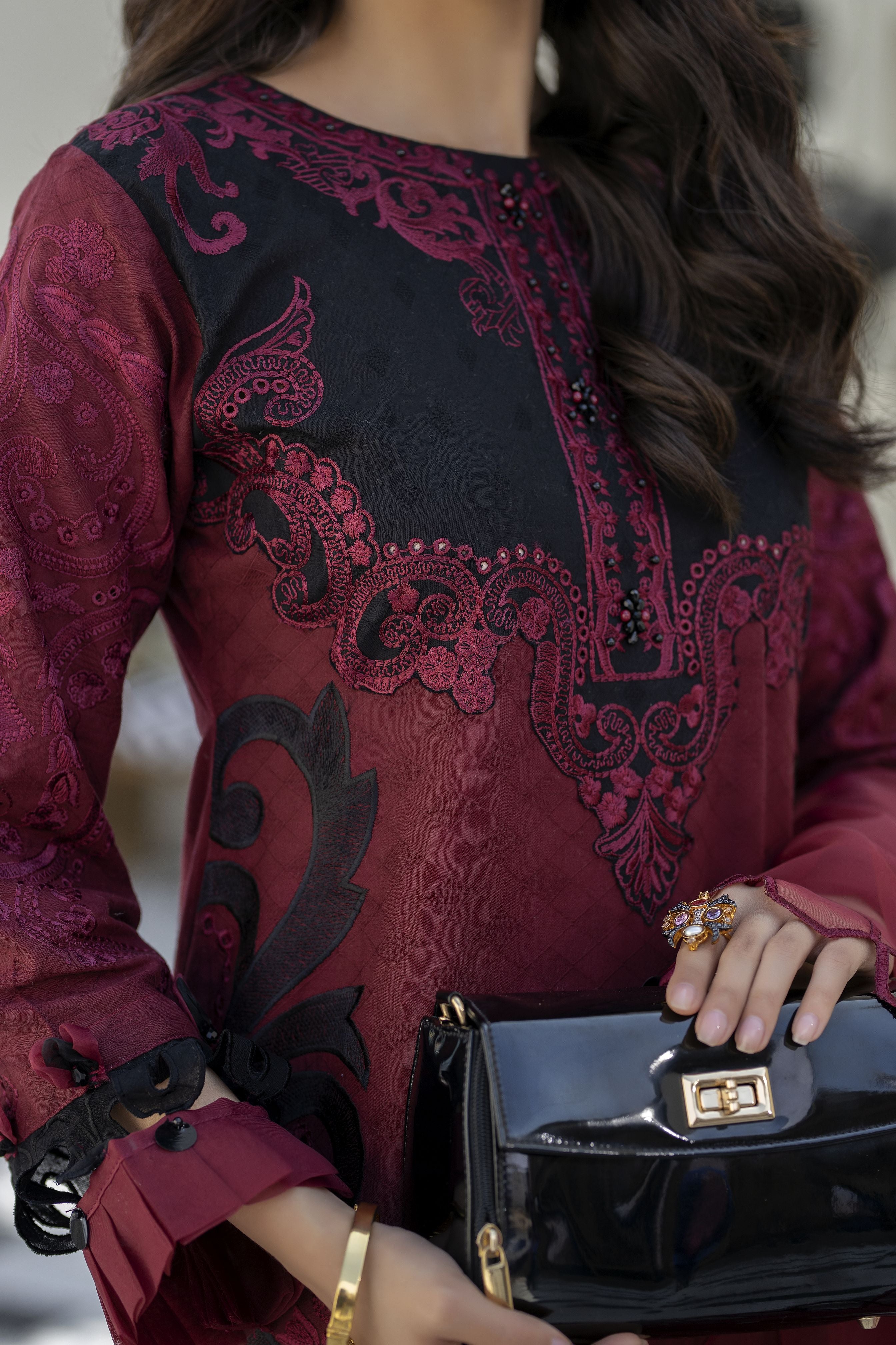 Saffron Jacquard Lawn Collection by Mona SME6