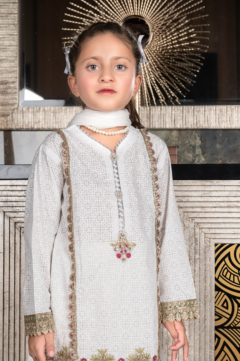 3pc Cotton Girls Dress MCE9