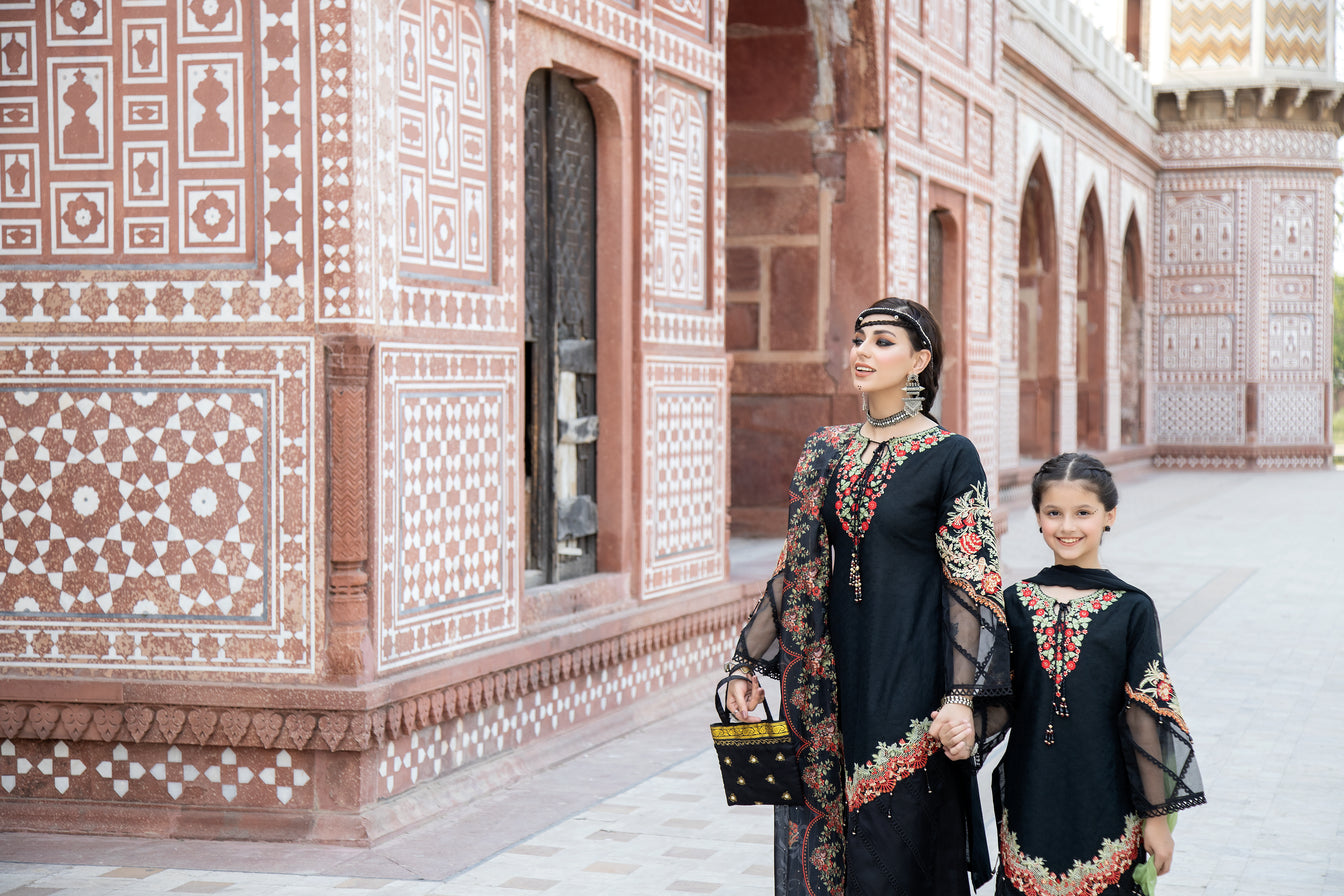 Sakeena Hasan Cotton Jacquard Women Dress 04