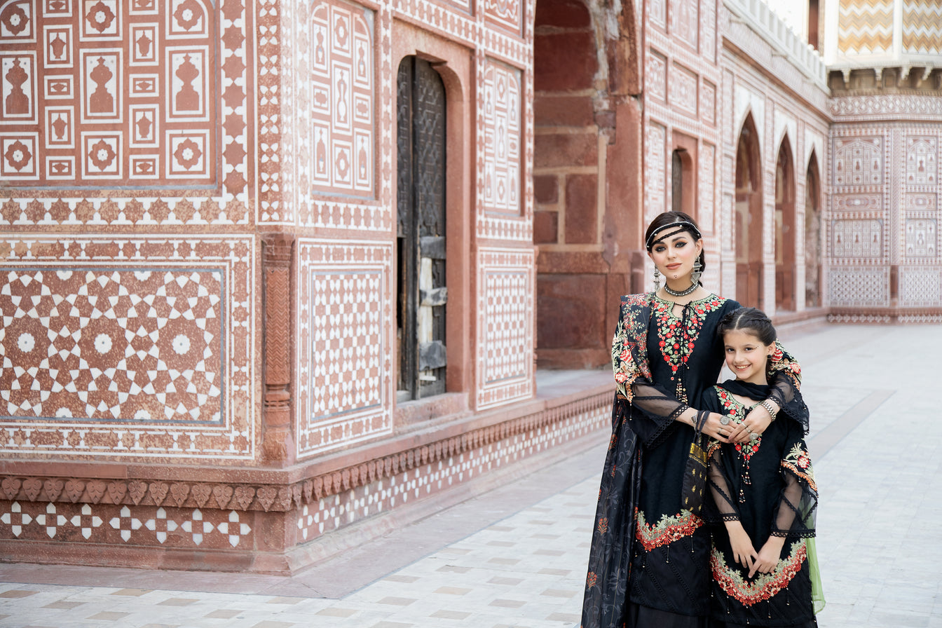 Sakeena Hasan Cotton Jacquard Women Dress 04