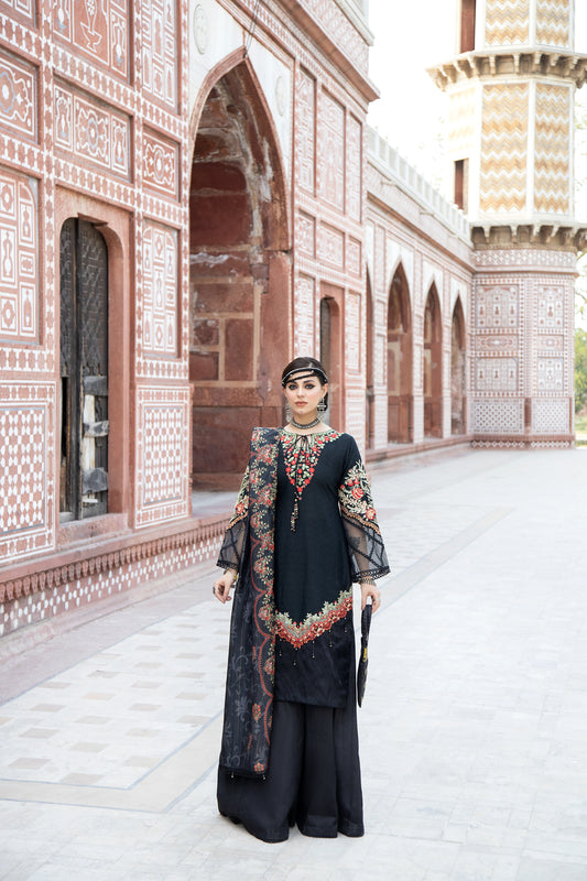 Sakeena Hasan Cotton Jacquard Women Dress 04