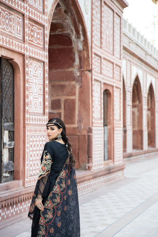 Sakeena Hasan Cotton Jacquard Women Dress 04