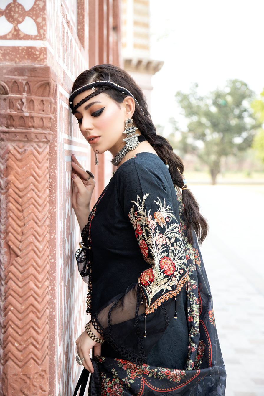 Sakeena Hasan Cotton Jacquard Women Dress 04