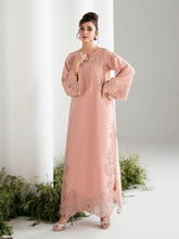 Gulnaar 2pc Hand-Embellished Silk Kaftan Suit