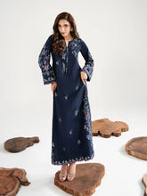Neelam 2pc Hand-Embellished Silk Kaftan Suit by Ain