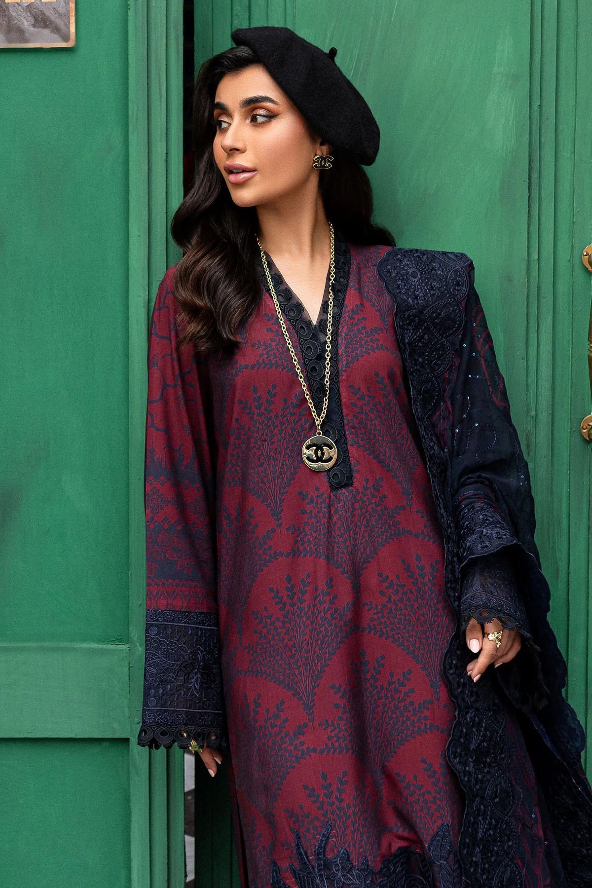 Nureh Gardenia Winter Collection -Women Linen Slub Dresses GS-159