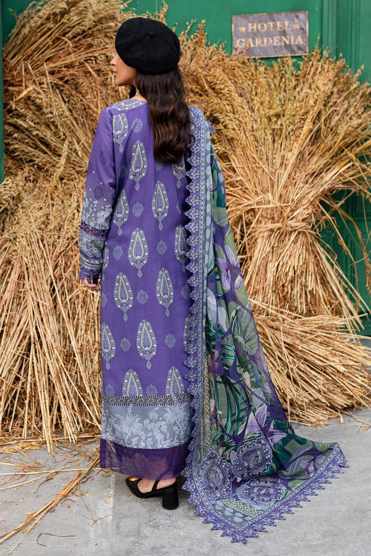 Nureh Gardenia Winter Collection -Women Linen Slub Dresses GS-162