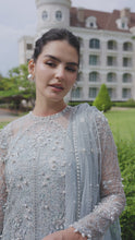 Mona 4pc Handworked Organza Suit with Viscose Trousers – Meher5