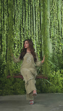 Velvet Story by Ain – Hand Embellished Velvet Dress VSA7