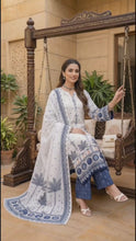 Impulse 3pc Printed Polyester Lawn Suit – IMP23