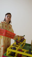 Mona Mausam MM4 Ready to Wear 2pc Printed Blended Lawn Suit – Butter Yellow Tropical