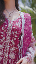 Mona 3pc Handworked Organza Suit with Sharara – Meher2