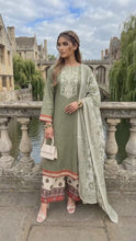 Impulse 3pc Printed Polyester Lawn Suit – IMP25