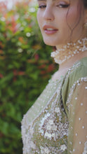 Mona 3pc Handworked Raw Silk Suit with Sharara – Meher6