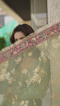 Arwah 3pc Handworked Organza Wedding Guest Suit – ASG1