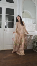 Mushq Ready to Wear Mocha Embellished Chiffon Formal Suit – MFF3