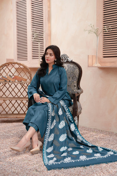 Winter Shawl Dress by Raniyah WSD4
