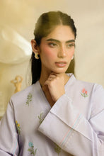 Lilac Floral Motif Self Jacquard 2pc Winter Set – Sahar SWC4