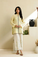 Butter Yellow Embroidered Self Jacquard 2pc Winter Set – Sahar SWC3