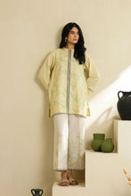 Butter Yellow Embroidered Self Jacquard 2pc Winter Set – Sahar SWC3