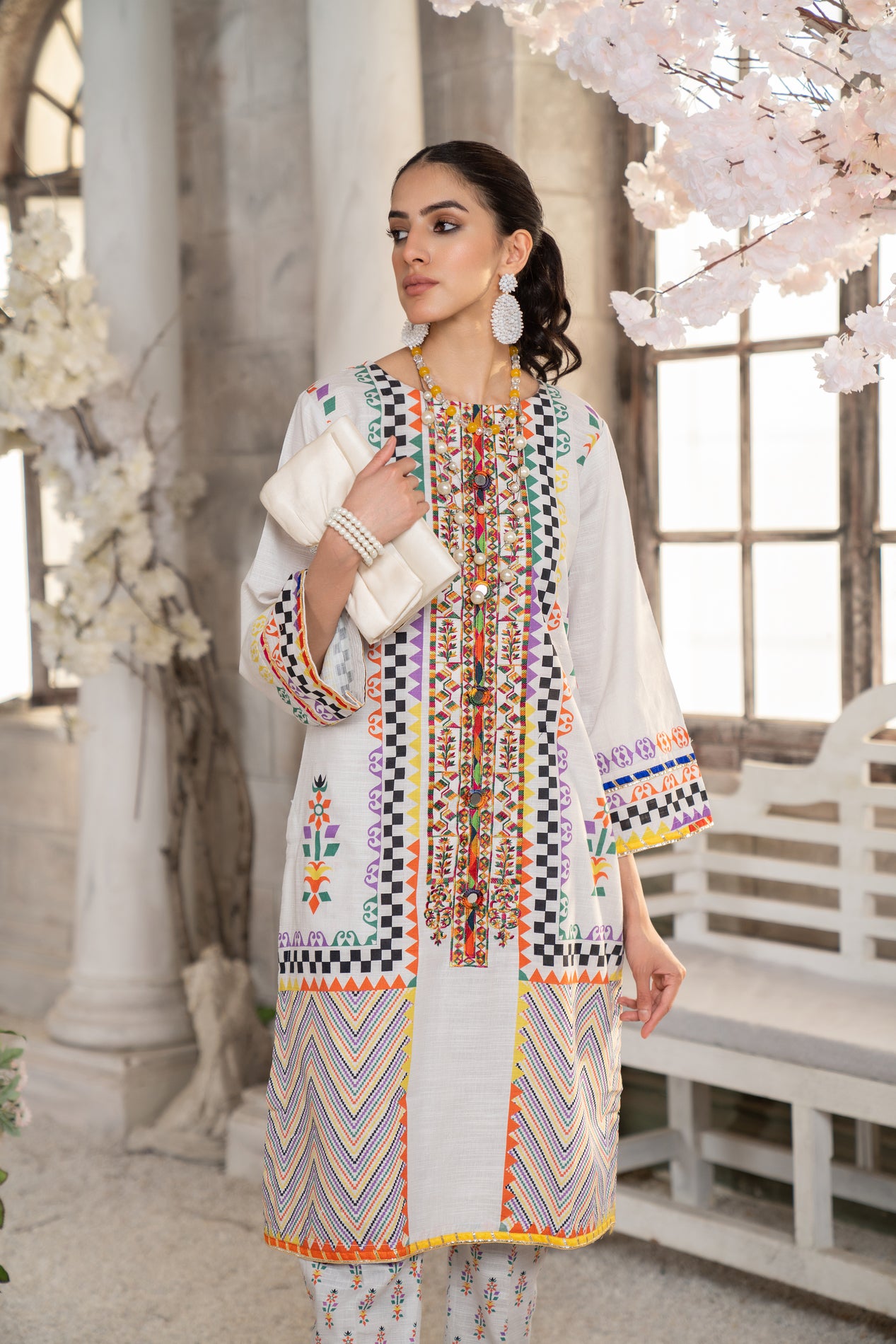 Ready To Wear 2 Pcs WInter Khadar Dress by AABPARA 07