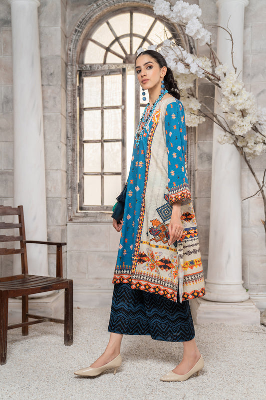 Ready To Wear 2 Pcs Winter Khadar Dress by AABPARA 06