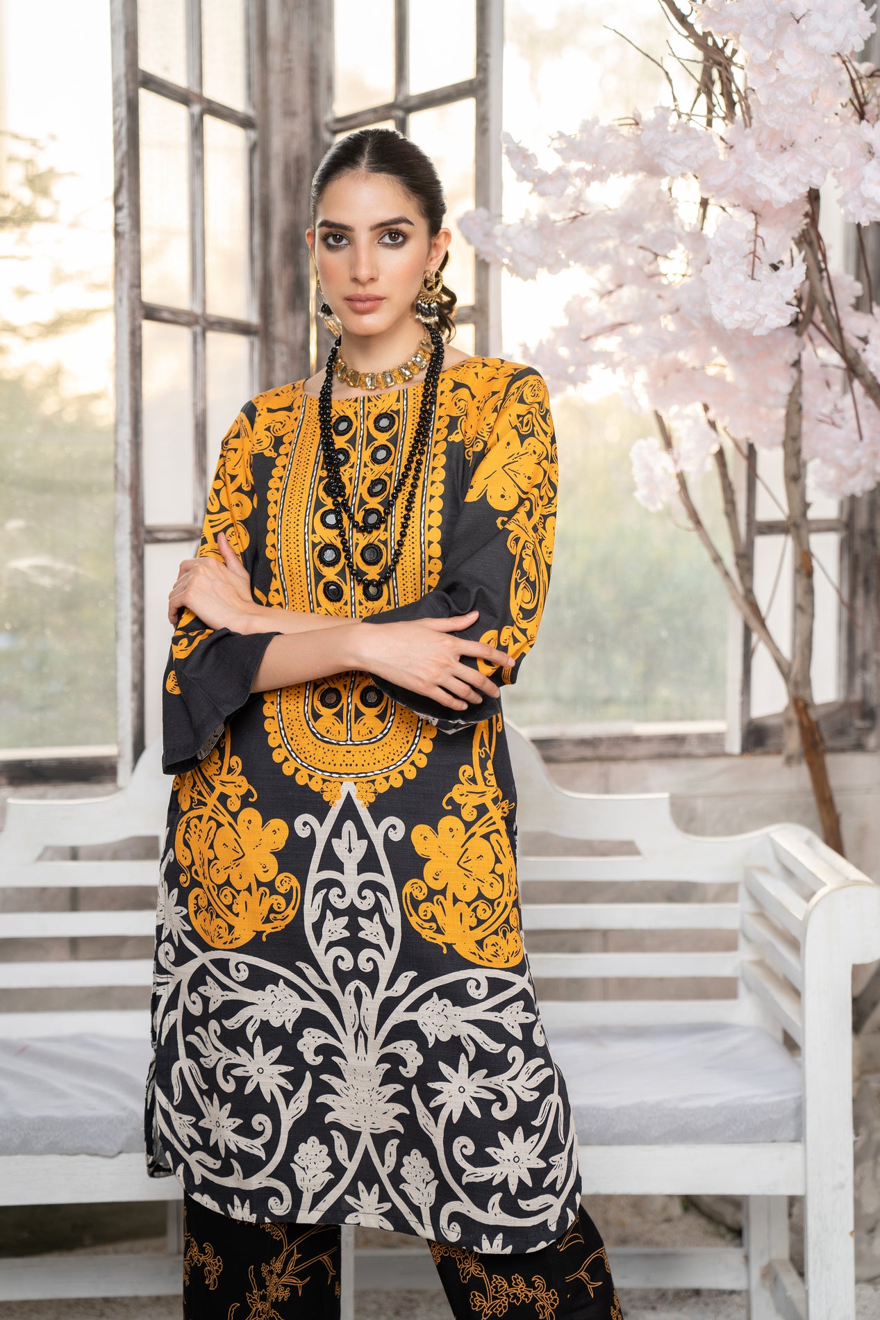 Ready To Wear 2 Pcs WInter Khadar Dress by AABPARA 03