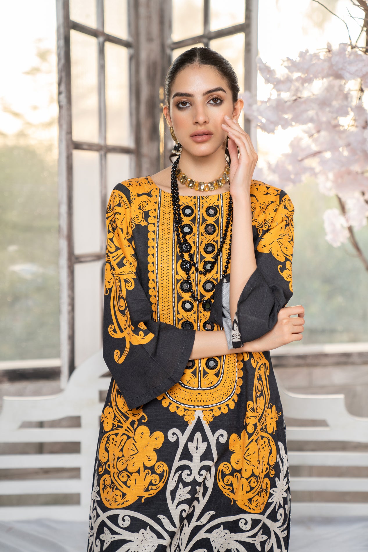 Ready To Wear 2 Pcs WInter Khadar Dress by AABPARA 03