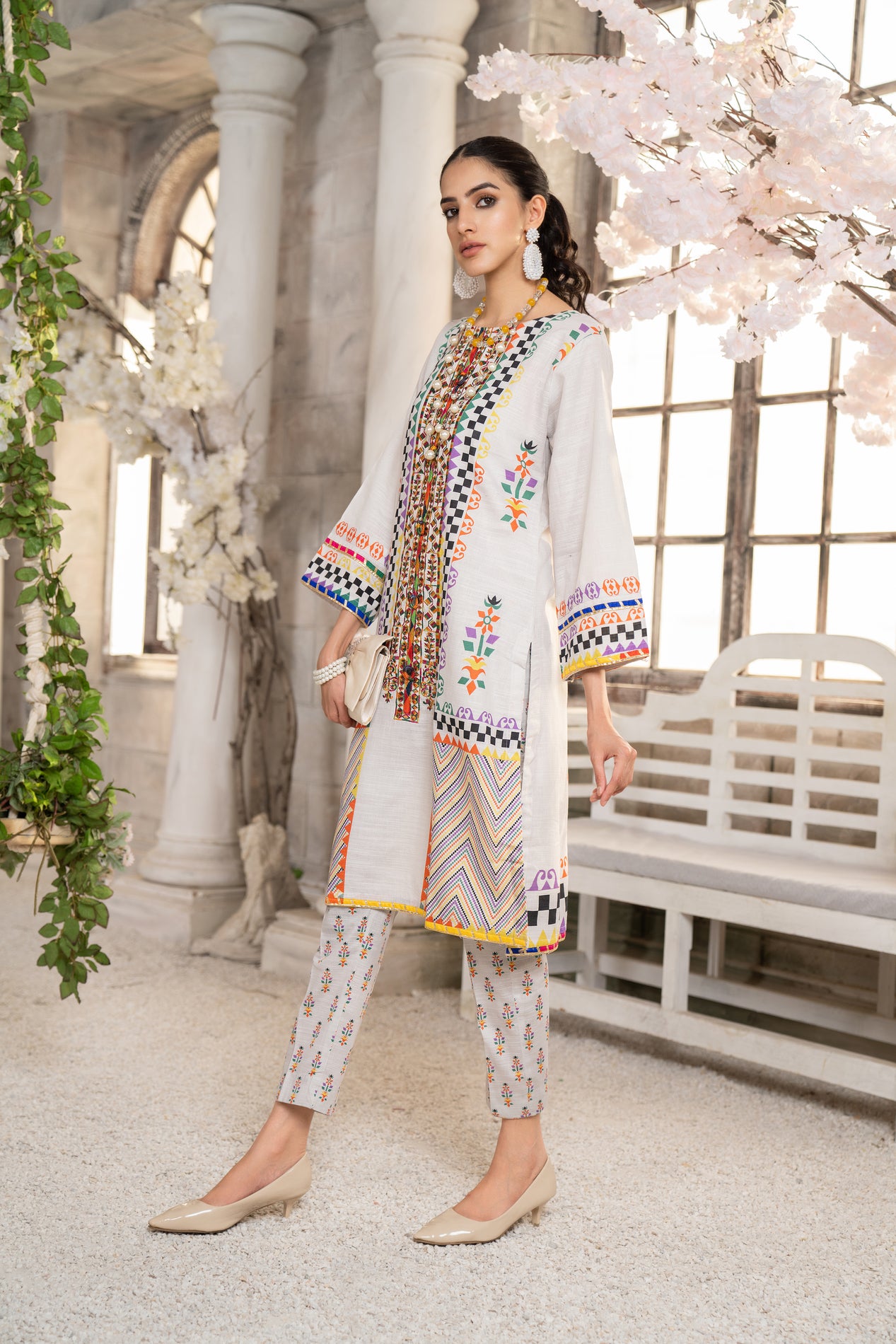 Ready To Wear 2 Pcs WInter Khadar Dress by AABPARA 07