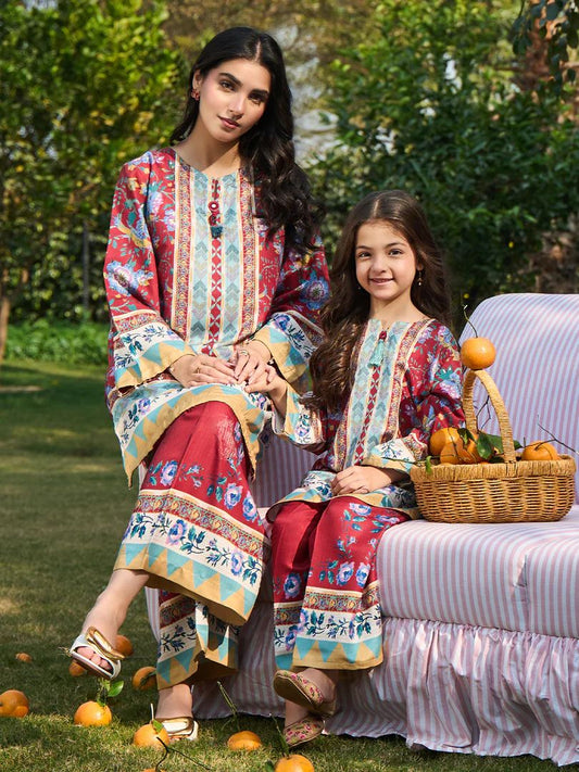 Together by Mona Winter Twill Mother & Daughter Co-Ord Set TM4