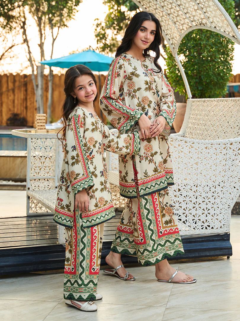 Together by Mona Winter Twill Mother & Daughter Co-Ord Set TM6