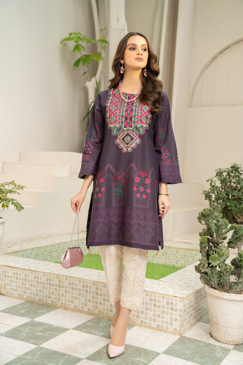 Zaiwa Embroidered Lawn ZC06