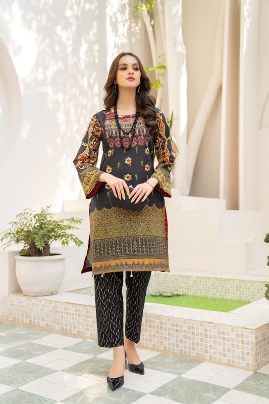 Zaiwa Embroidered Lawn ZC07