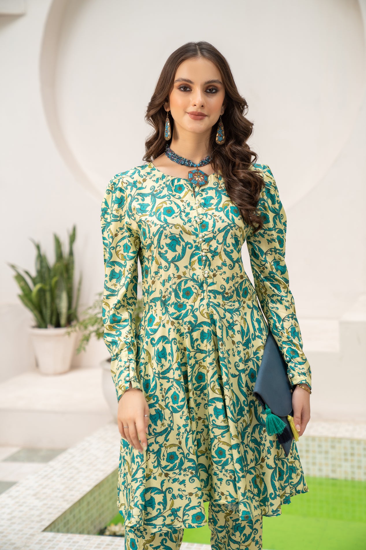 Zaiwa Embroidered Lawn ZC11