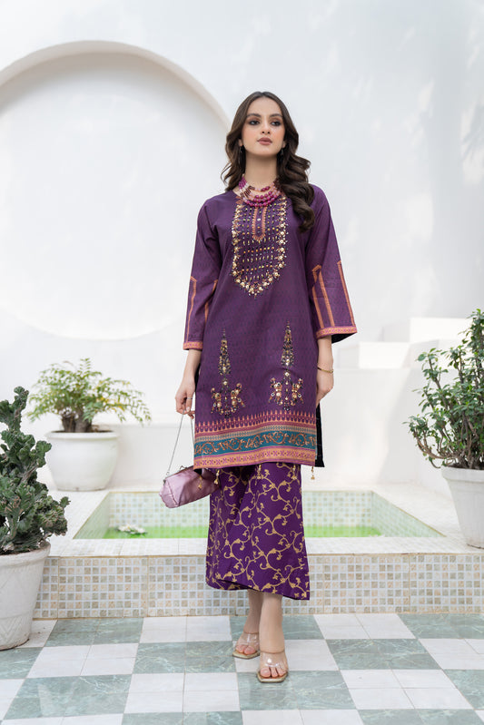 Zaiwa Embroidered Lawn ZC13