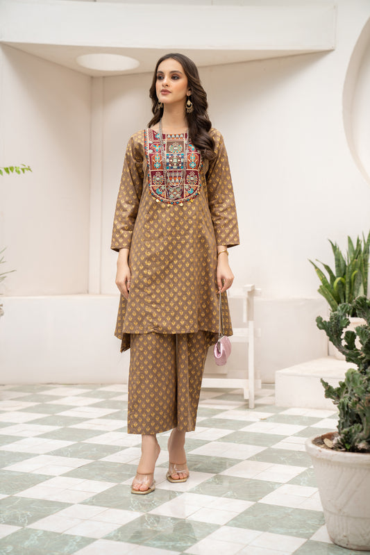 Zaiwa Embroidered Lawn ZC02