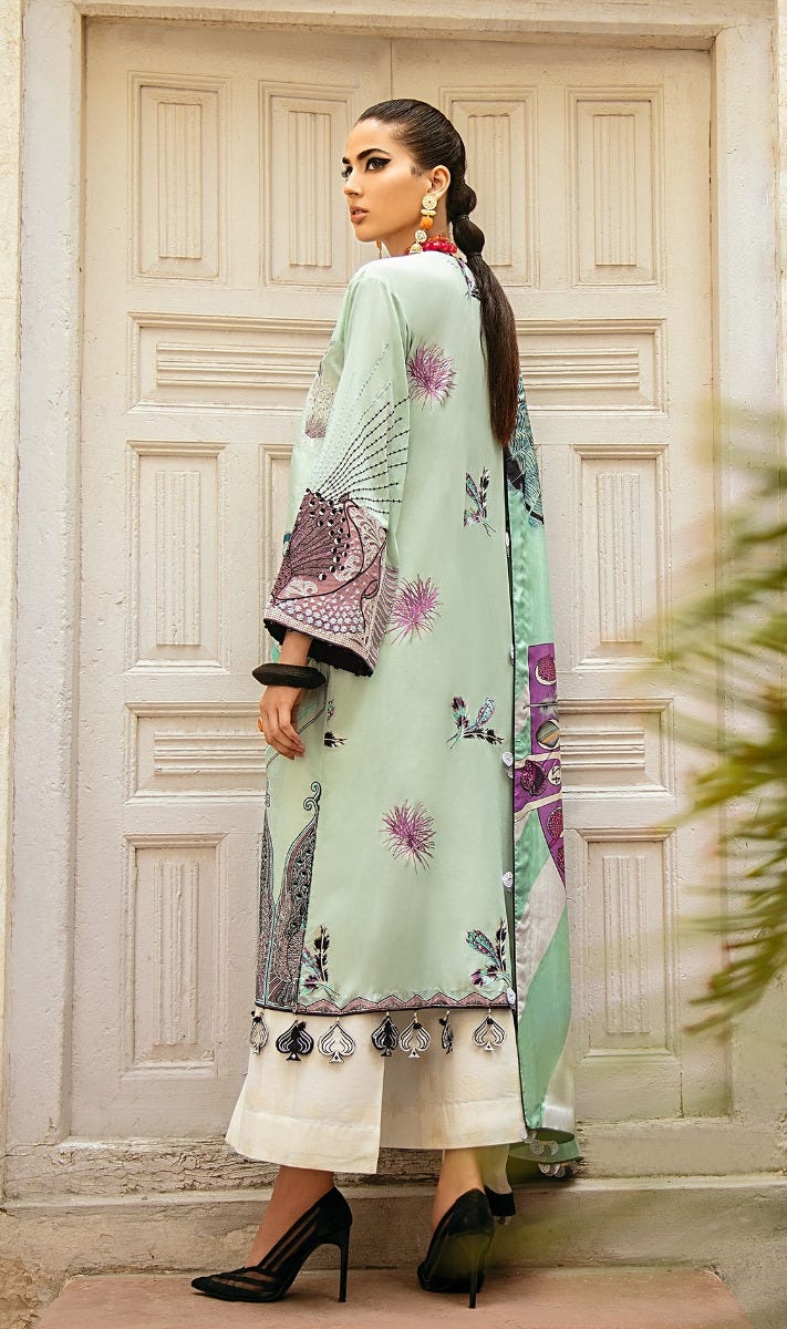 Luxury Lawn Ready to Wear Embroidered Collection by Vitalia 01