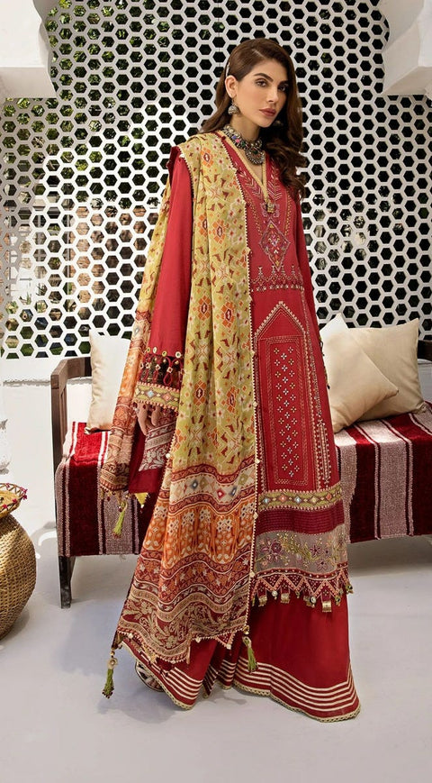 Luxury Ready to Wear Embroidered Lawn Collection by Anaya 02