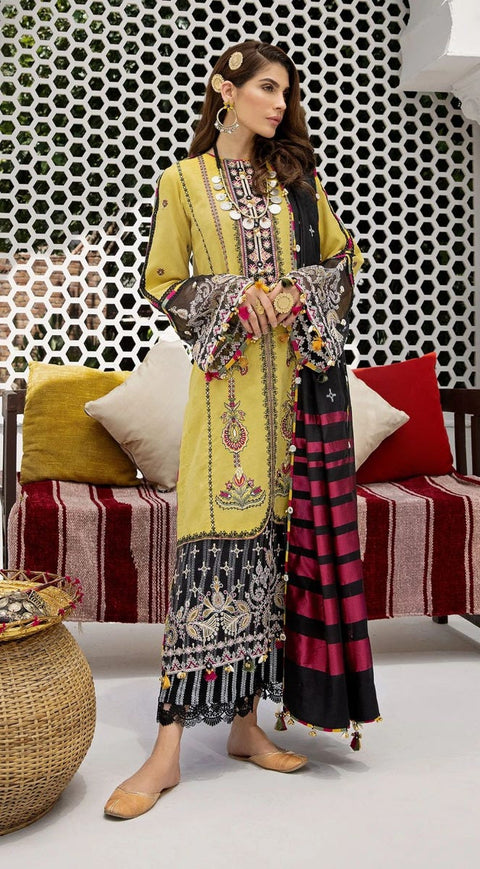 Luxury Ready to Wear Embroidered Lawn Collection by Anaya 03