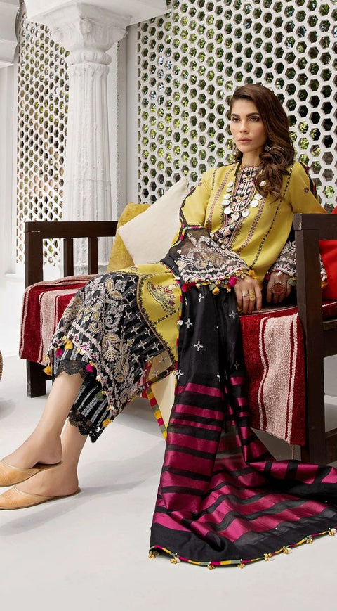 Luxury Ready to Wear Embroidered Lawn Collection by Anaya 03