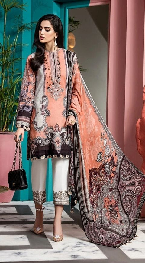 Luxury Ready to Wear Viva Lawn Collection of Anaya by Kiran Chaudhry 6B