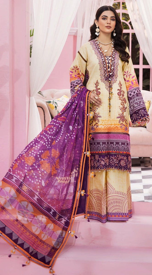Anaya by Kiran Chaudhry Viva  Lawn Ready to Wear 3 Pcs Dress 16