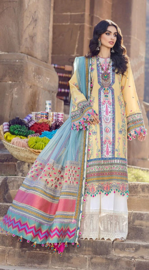 Anaya by Kiran Chaudhry Virsa Lawn  Ready to Wear Eid Collection 07