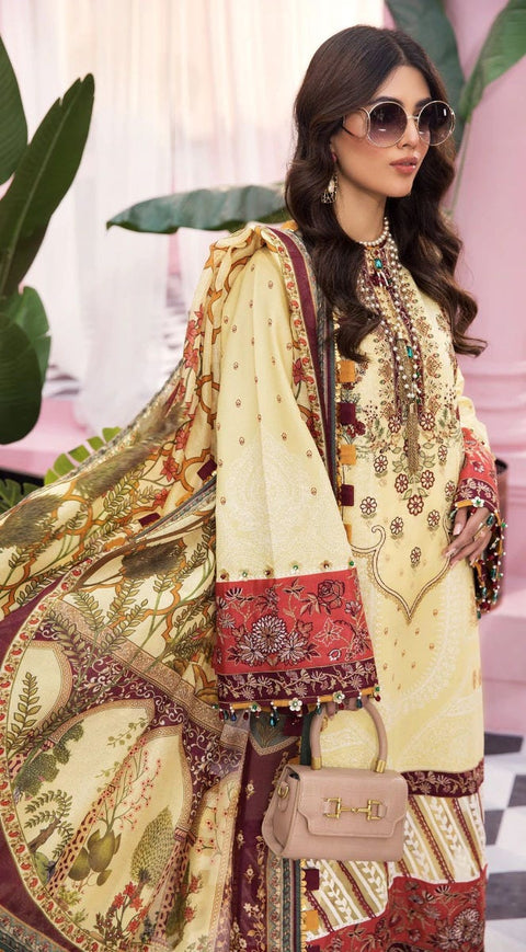 Anaya by Kiran Chaudhry Viva  Lawn Ready to Wear 3 Pcs Dress 14