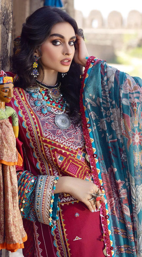 Anaya by Kiran Chaudhry Virsa Lawn  Ready to Wear Eid Collection 02