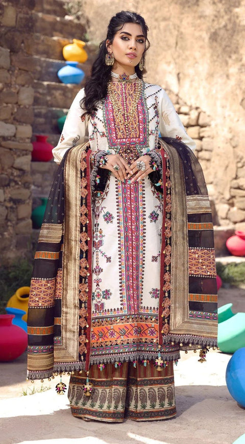 Anaya by Kiran Chaudhry Virsa Lawn  Ready to Wear Eid Collection 04