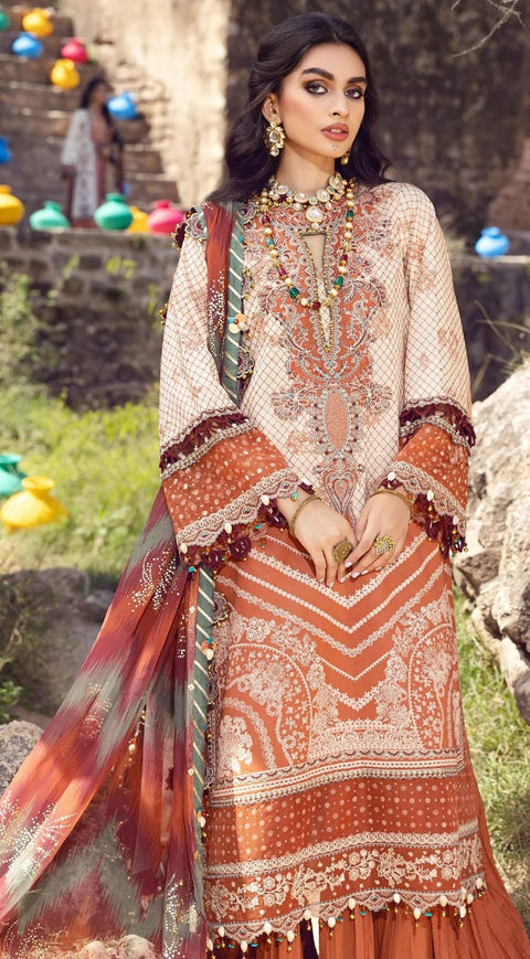 Anaya by Kiran Chaudhry Virsa Lawn  Ready to Wear Eid Collection 01