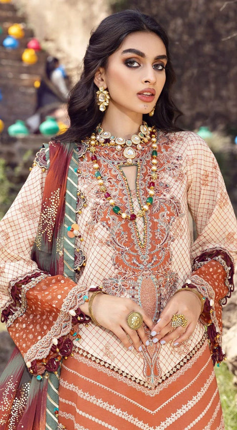 Anaya by Kiran Chaudhry Virsa Lawn  Ready to Wear Eid Collection 01