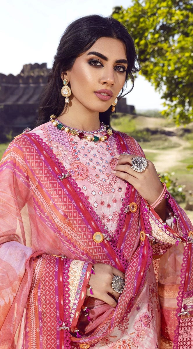 Anaya by Kiran Chaudhry Virsa Lawn  Ready to Wear Eid Collection 06