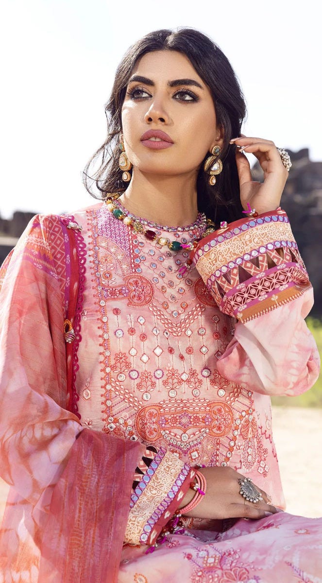 Anaya by Kiran Chaudhry Virsa Lawn  Ready to Wear Eid Collection 06